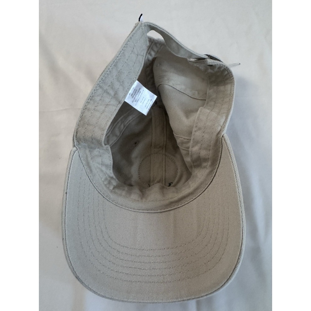 NWOT Life Is Good Baseball Cap Cream Adjustable Strap Back Hat Outdoor Unisex - Picture 2 of 2